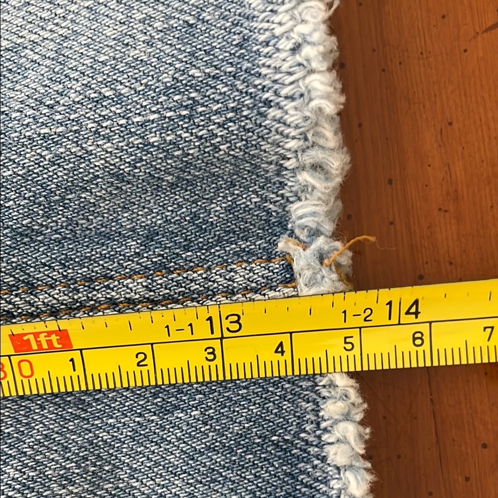 Frame Denim Blue Mini Skirt Casual - Picture 7 of 7